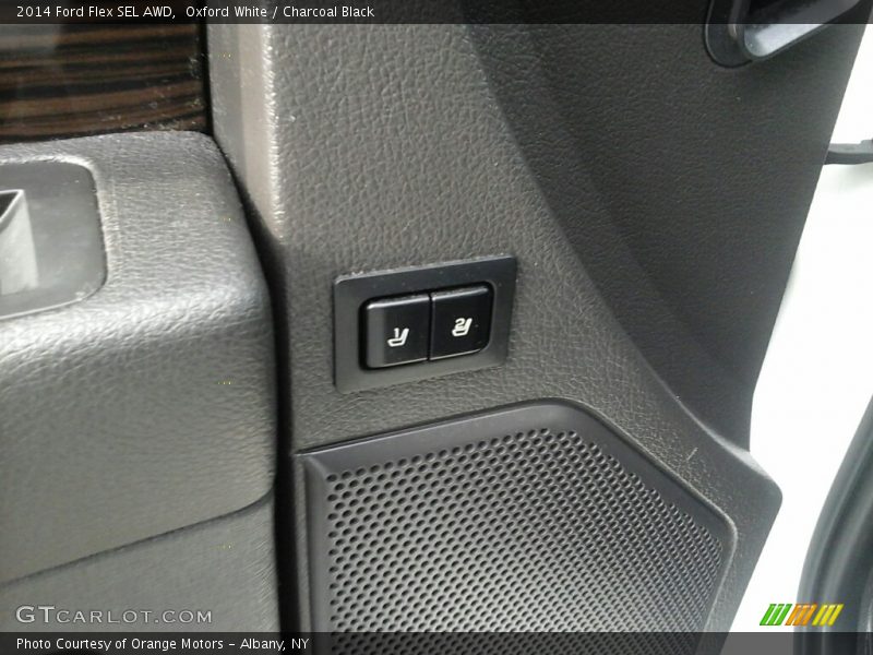 Oxford White / Charcoal Black 2014 Ford Flex SEL AWD