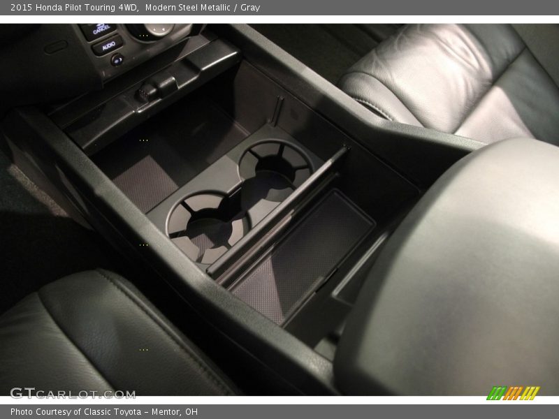 Modern Steel Metallic / Gray 2015 Honda Pilot Touring 4WD