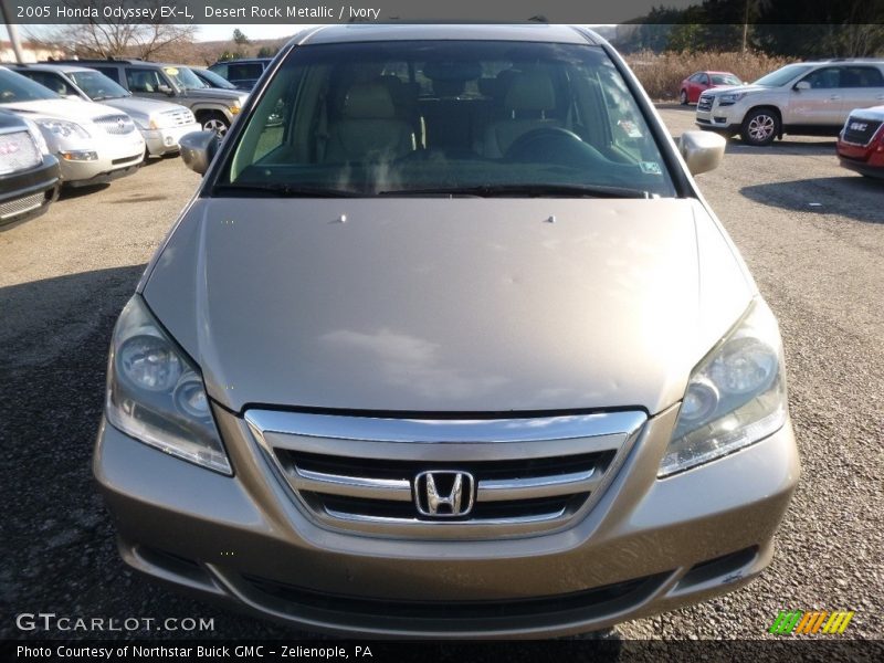 Desert Rock Metallic / Ivory 2005 Honda Odyssey EX-L