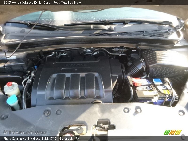 Desert Rock Metallic / Ivory 2005 Honda Odyssey EX-L