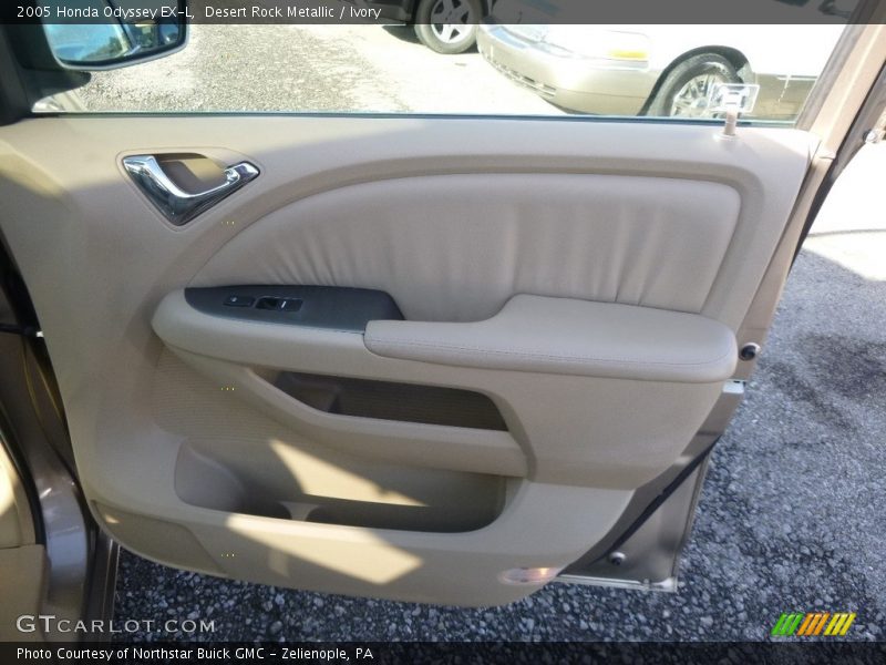 Desert Rock Metallic / Ivory 2005 Honda Odyssey EX-L