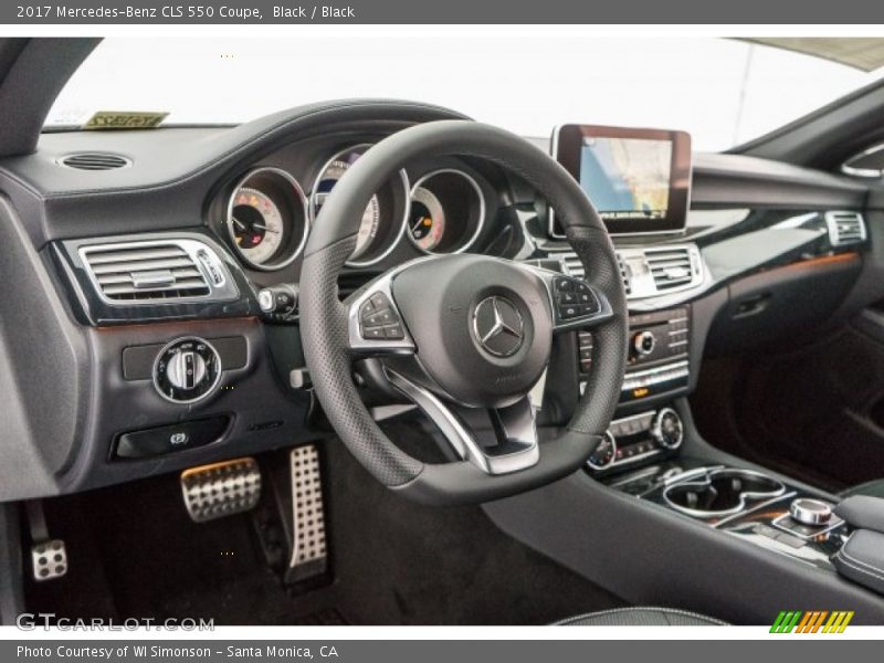 Dashboard of 2017 CLS 550 Coupe