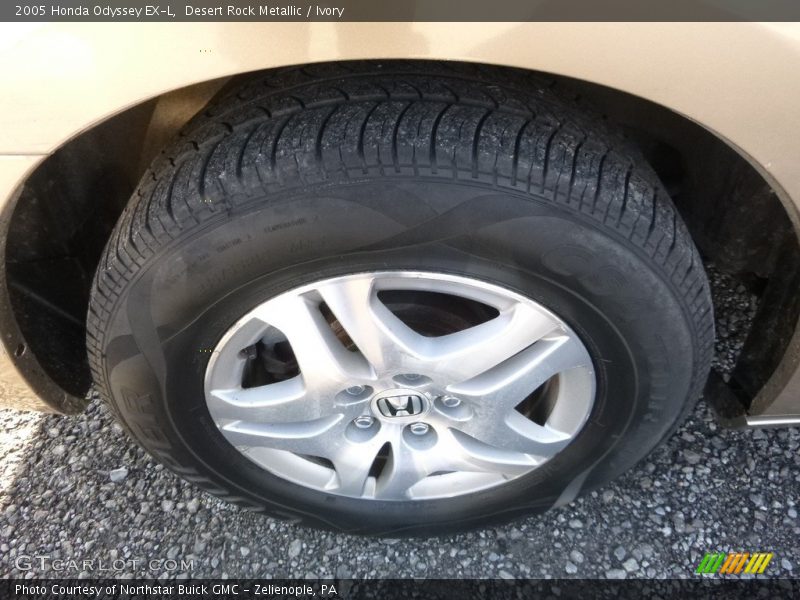 Desert Rock Metallic / Ivory 2005 Honda Odyssey EX-L