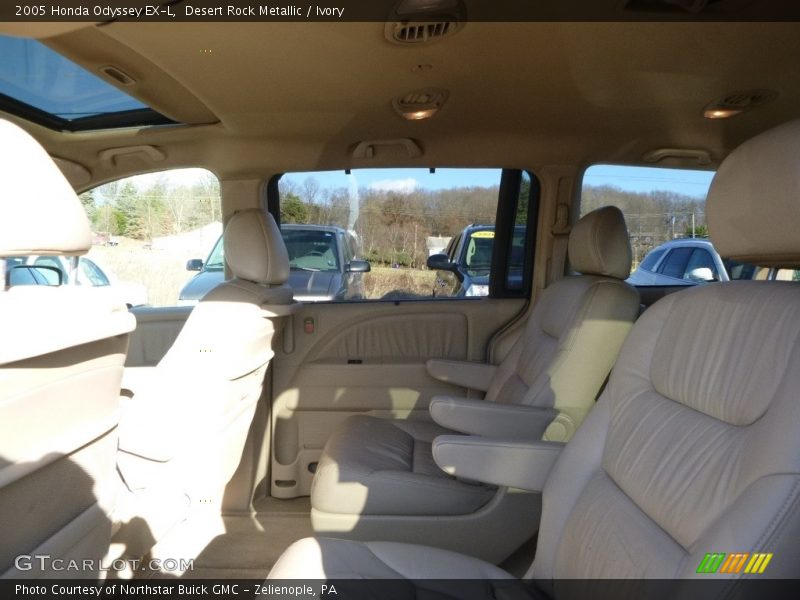 Desert Rock Metallic / Ivory 2005 Honda Odyssey EX-L
