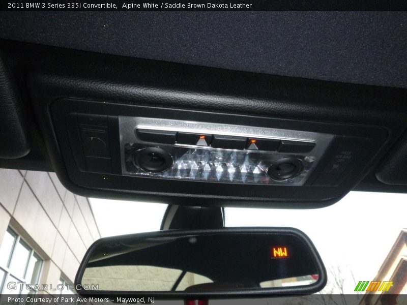 Alpine White / Saddle Brown Dakota Leather 2011 BMW 3 Series 335i Convertible