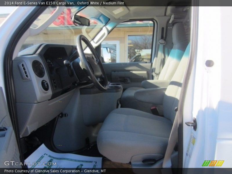Oxford White / Medium Flint 2014 Ford E-Series Van E150 Cargo Van