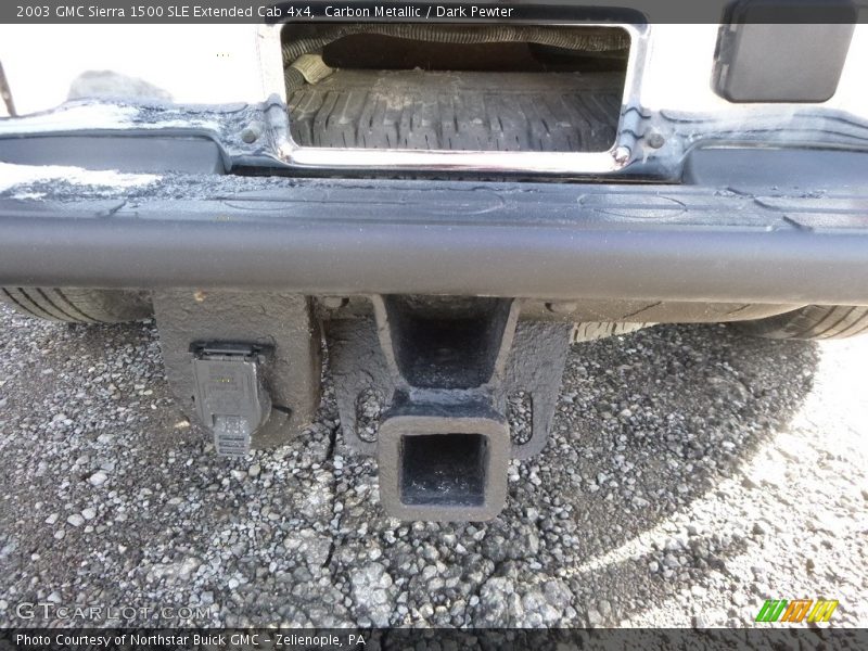 Carbon Metallic / Dark Pewter 2003 GMC Sierra 1500 SLE Extended Cab 4x4