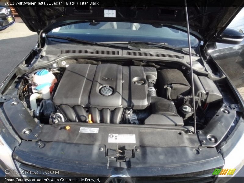 Black / Titan Black 2011 Volkswagen Jetta SE Sedan