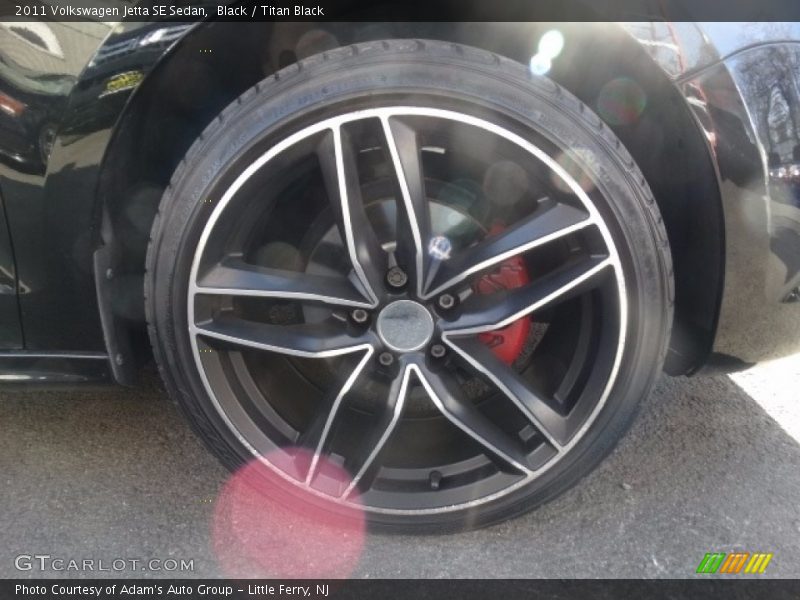 Black / Titan Black 2011 Volkswagen Jetta SE Sedan