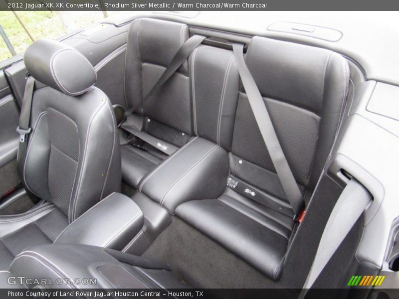 Rhodium Silver Metallic / Warm Charcoal/Warm Charcoal 2012 Jaguar XK XK Convertible