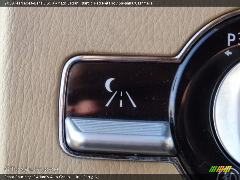 Barolo Red Metallic / Savanna/Cashmere 2009 Mercedes-Benz S 550 4Matic Sedan