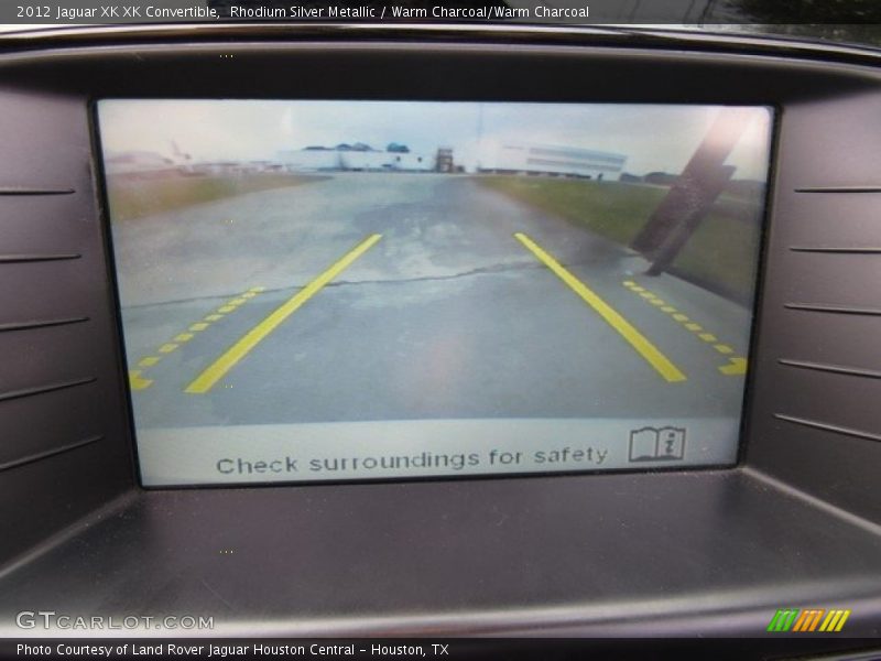 Rhodium Silver Metallic / Warm Charcoal/Warm Charcoal 2012 Jaguar XK XK Convertible