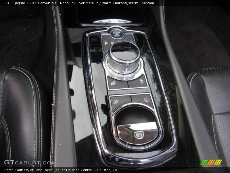 Rhodium Silver Metallic / Warm Charcoal/Warm Charcoal 2012 Jaguar XK XK Convertible