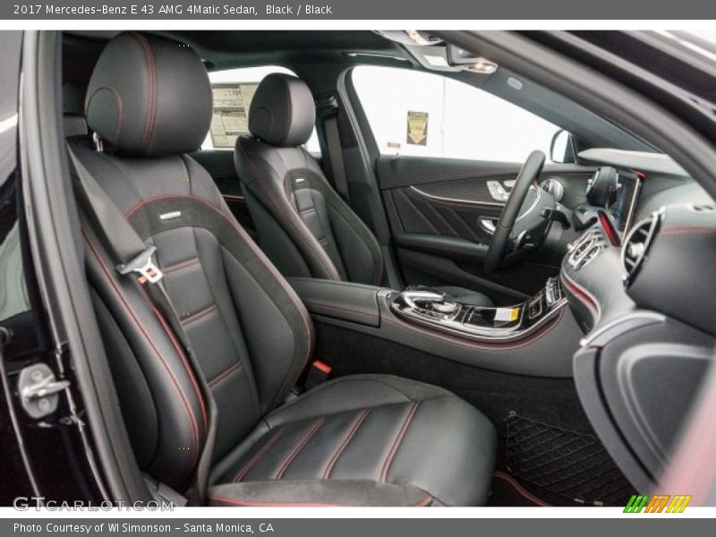  2017 E 43 AMG 4Matic Sedan Black Interior