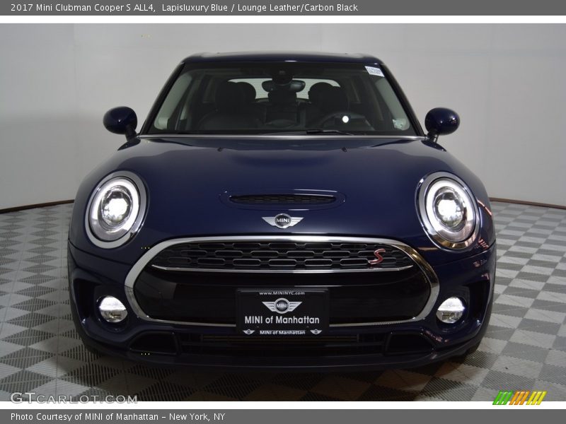 Lapisluxury Blue / Lounge Leather/Carbon Black 2017 Mini Clubman Cooper S ALL4