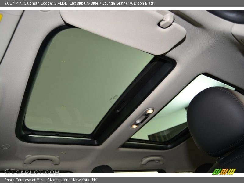 Sunroof of 2017 Clubman Cooper S ALL4
