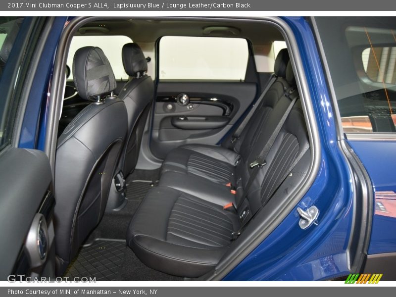 Rear Seat of 2017 Clubman Cooper S ALL4