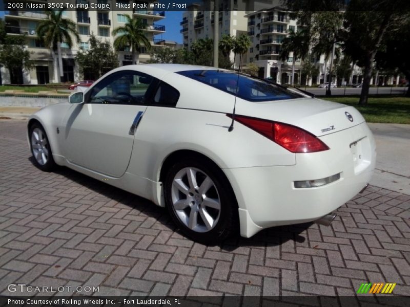 Pikes Peak White / Frost 2003 Nissan 350Z Touring Coupe