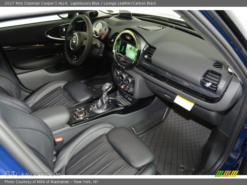  2017 Clubman Cooper S ALL4 Lounge Leather/Carbon Black Interior
