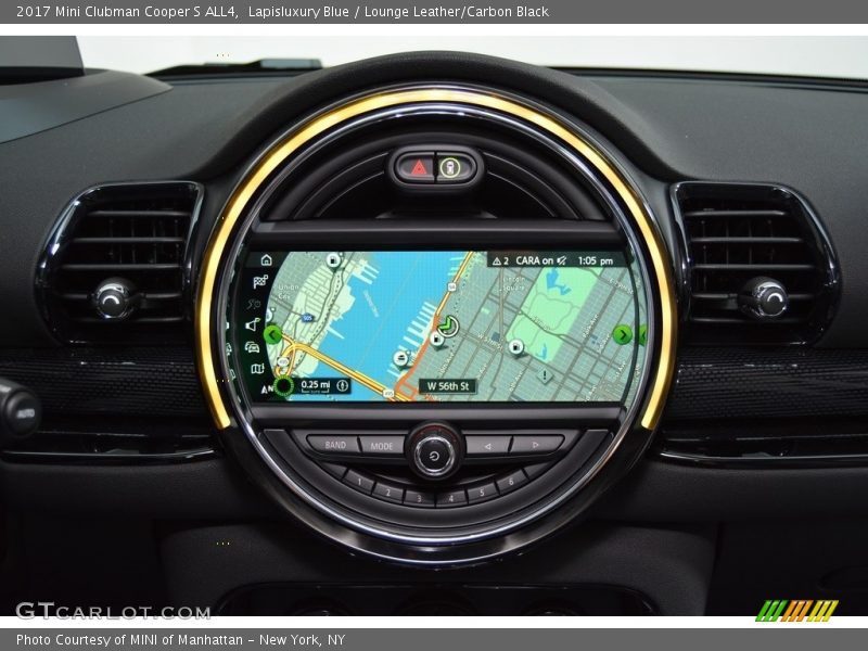 Navigation of 2017 Clubman Cooper S ALL4
