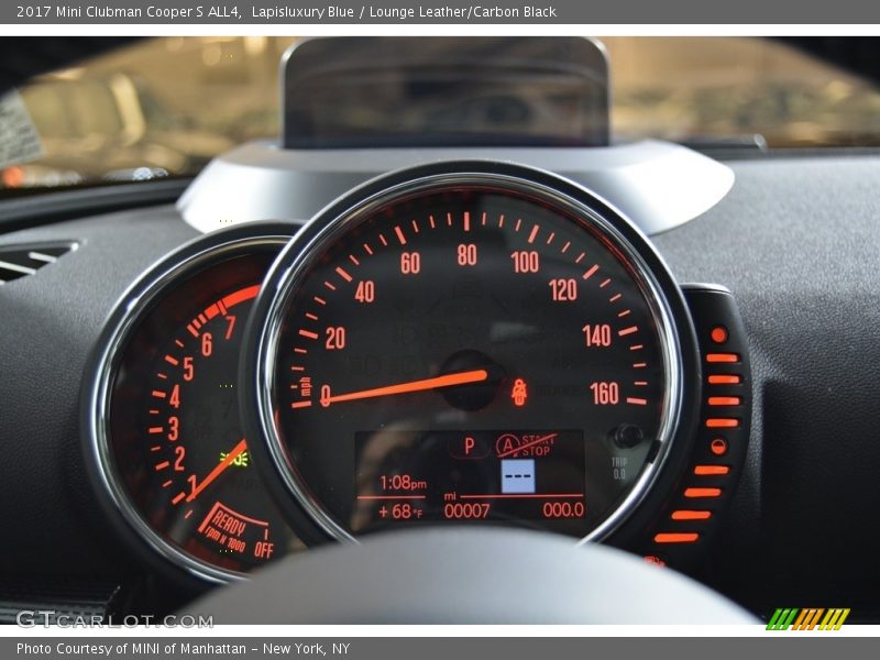  2017 Clubman Cooper S ALL4 Cooper S ALL4 Gauges