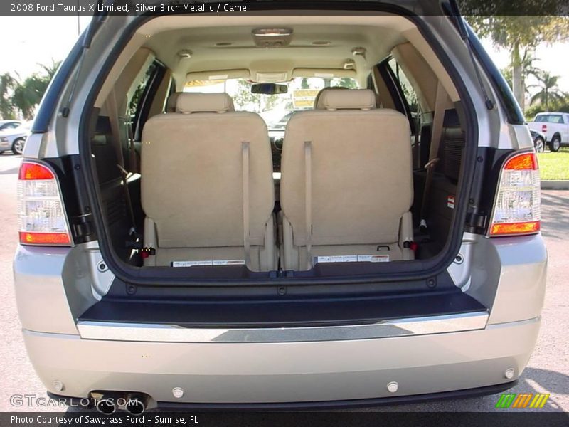 Silver Birch Metallic / Camel 2008 Ford Taurus X Limited