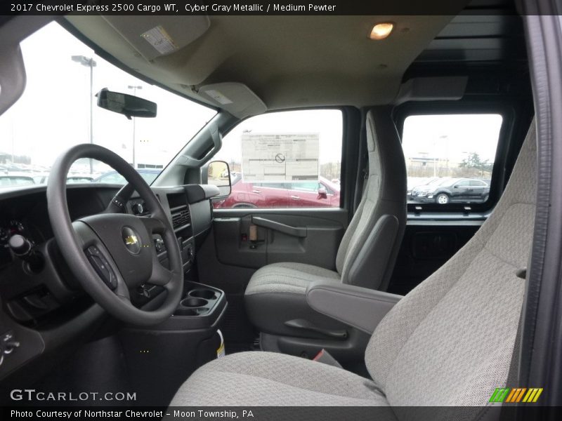 Cyber Gray Metallic / Medium Pewter 2017 Chevrolet Express 2500 Cargo WT