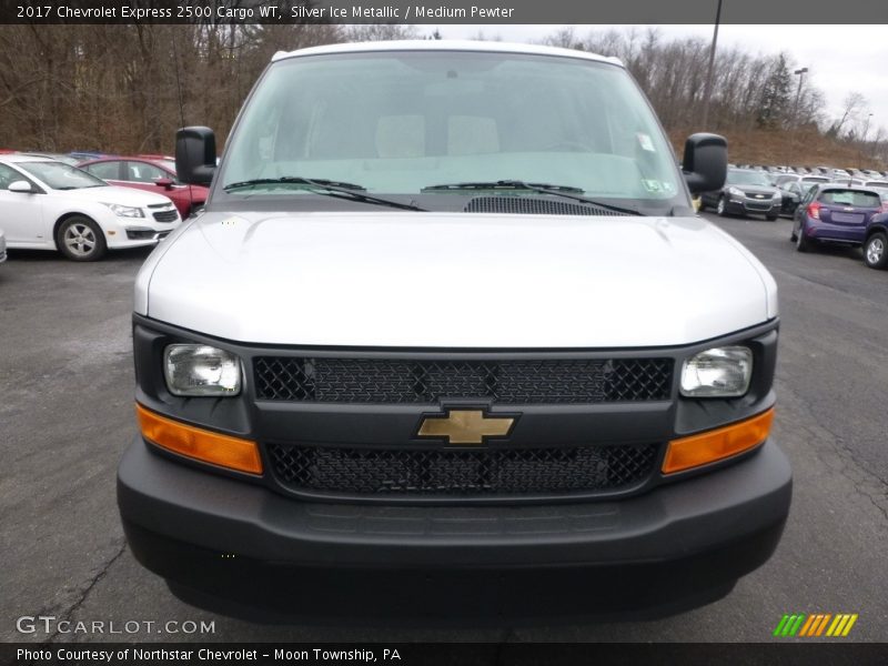 Silver Ice Metallic / Medium Pewter 2017 Chevrolet Express 2500 Cargo WT