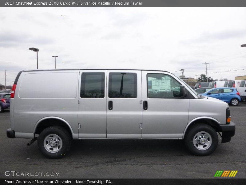 Silver Ice Metallic / Medium Pewter 2017 Chevrolet Express 2500 Cargo WT