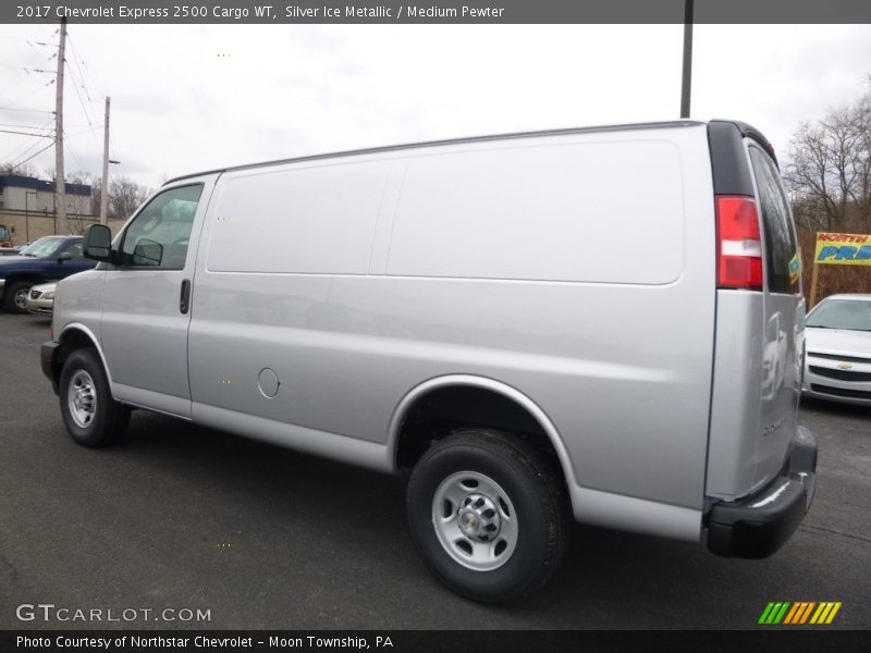 Silver Ice Metallic / Medium Pewter 2017 Chevrolet Express 2500 Cargo WT