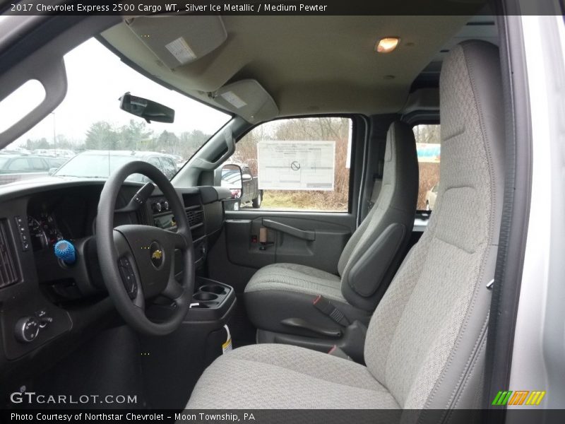 Silver Ice Metallic / Medium Pewter 2017 Chevrolet Express 2500 Cargo WT