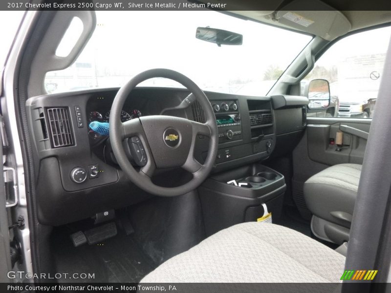 Silver Ice Metallic / Medium Pewter 2017 Chevrolet Express 2500 Cargo WT