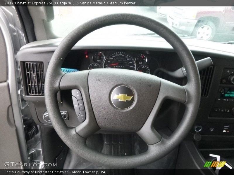 Silver Ice Metallic / Medium Pewter 2017 Chevrolet Express 2500 Cargo WT