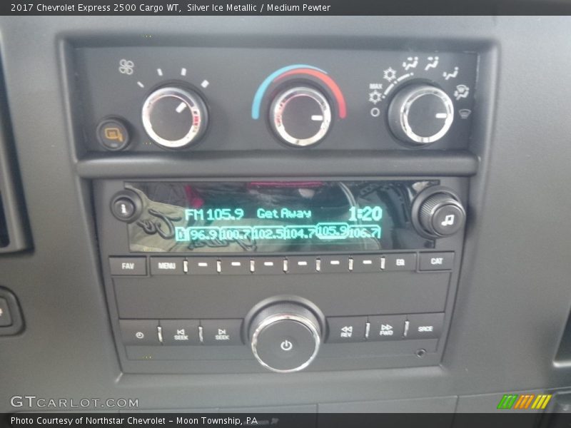Silver Ice Metallic / Medium Pewter 2017 Chevrolet Express 2500 Cargo WT