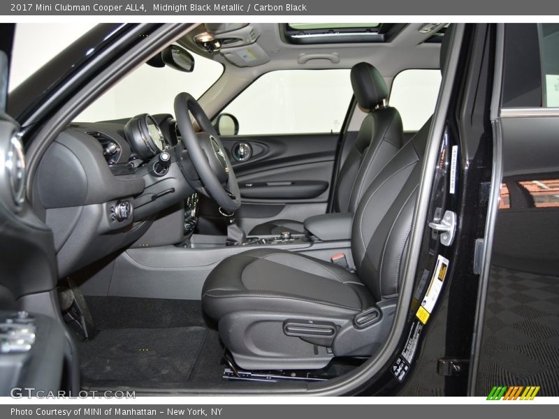 Midnight Black Metallic / Carbon Black 2017 Mini Clubman Cooper ALL4