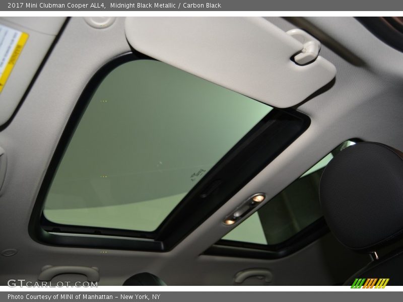 Midnight Black Metallic / Carbon Black 2017 Mini Clubman Cooper ALL4