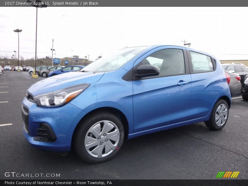 Splash Metallic / Jet Black 2017 Chevrolet Spark LS
