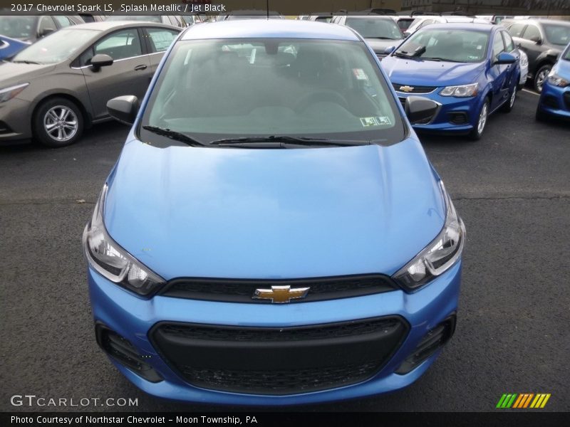 Splash Metallic / Jet Black 2017 Chevrolet Spark LS