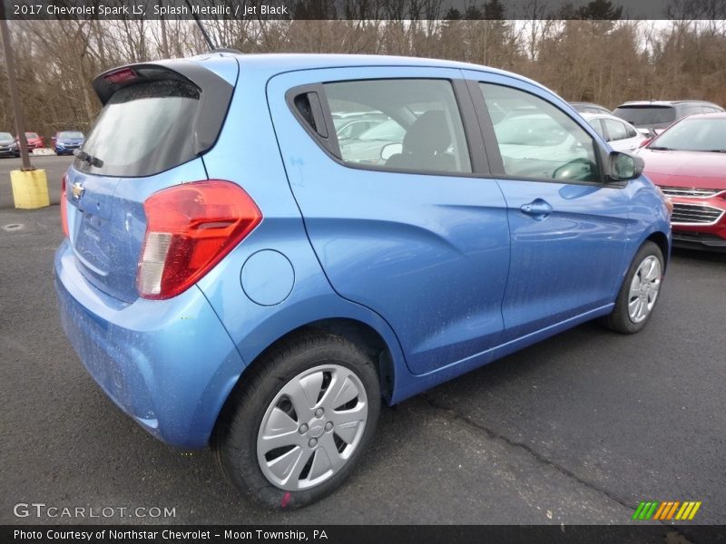 Splash Metallic / Jet Black 2017 Chevrolet Spark LS