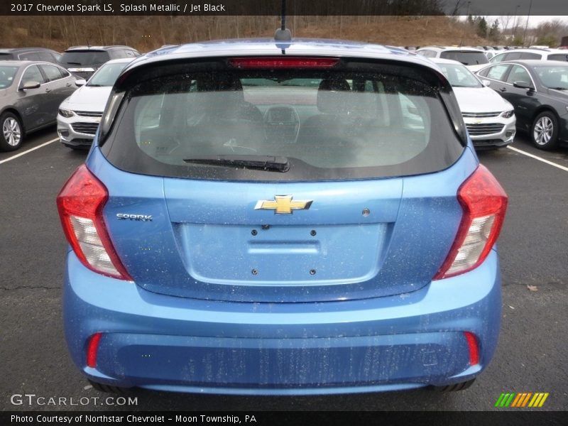 Splash Metallic / Jet Black 2017 Chevrolet Spark LS