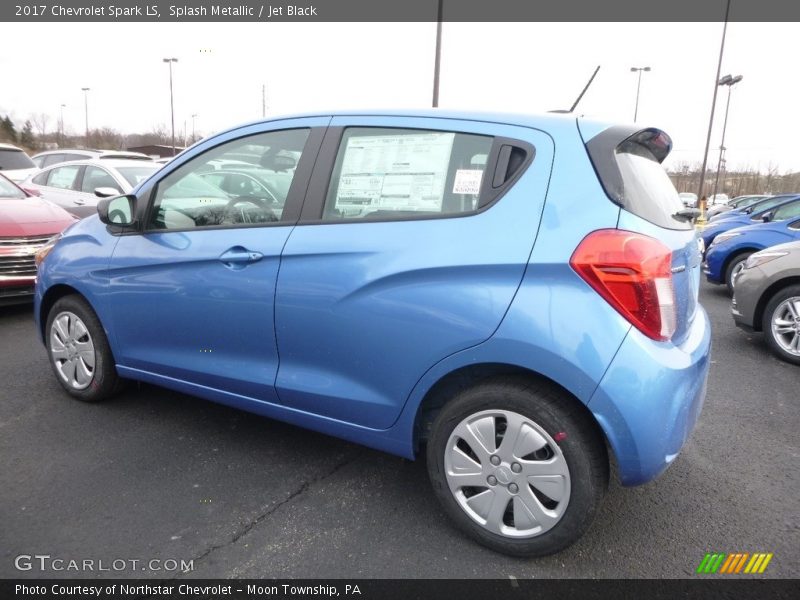 Splash Metallic / Jet Black 2017 Chevrolet Spark LS