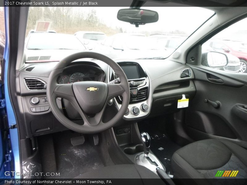 Splash Metallic / Jet Black 2017 Chevrolet Spark LS