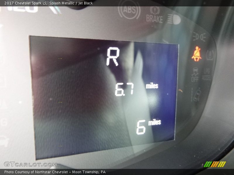 Splash Metallic / Jet Black 2017 Chevrolet Spark LS