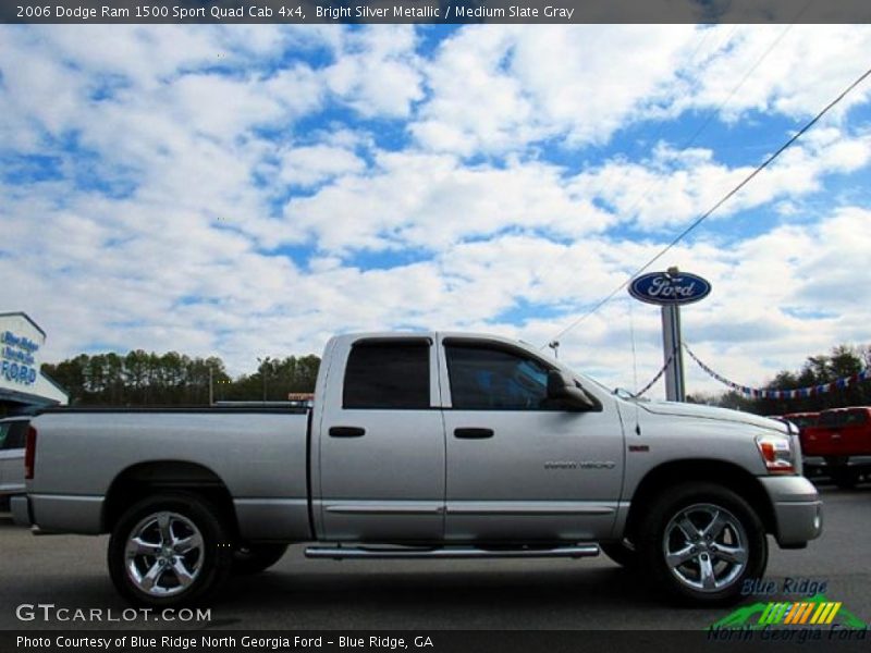 Bright Silver Metallic / Medium Slate Gray 2006 Dodge Ram 1500 Sport Quad Cab 4x4