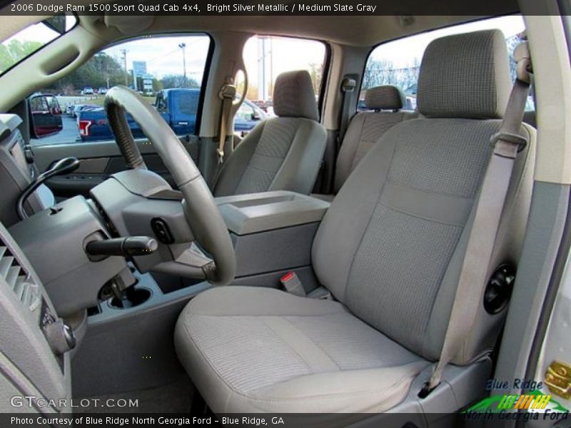 Bright Silver Metallic / Medium Slate Gray 2006 Dodge Ram 1500 Sport Quad Cab 4x4