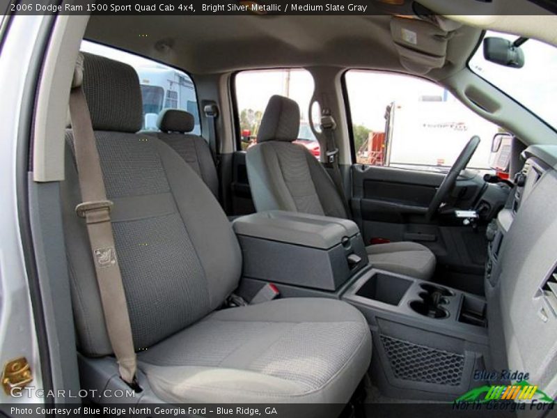 Bright Silver Metallic / Medium Slate Gray 2006 Dodge Ram 1500 Sport Quad Cab 4x4
