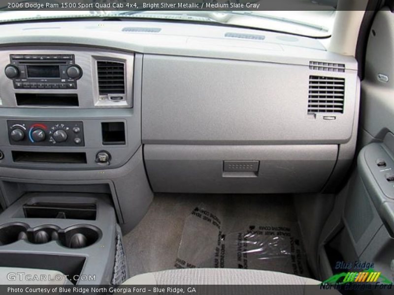 Bright Silver Metallic / Medium Slate Gray 2006 Dodge Ram 1500 Sport Quad Cab 4x4