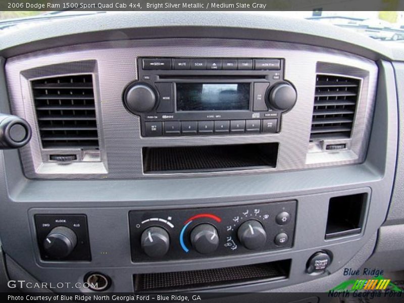 Bright Silver Metallic / Medium Slate Gray 2006 Dodge Ram 1500 Sport Quad Cab 4x4