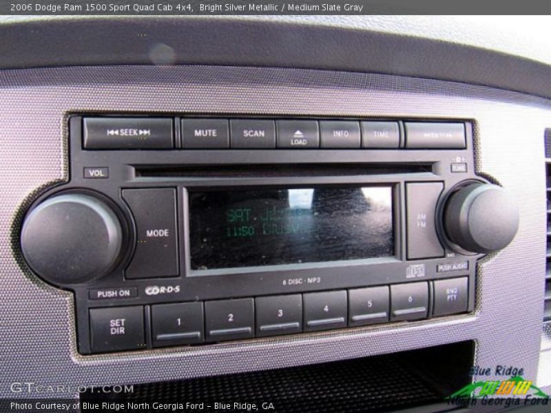 Bright Silver Metallic / Medium Slate Gray 2006 Dodge Ram 1500 Sport Quad Cab 4x4