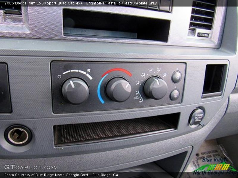 Bright Silver Metallic / Medium Slate Gray 2006 Dodge Ram 1500 Sport Quad Cab 4x4